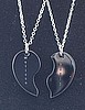 Personalized Friendship Hearts Pendant